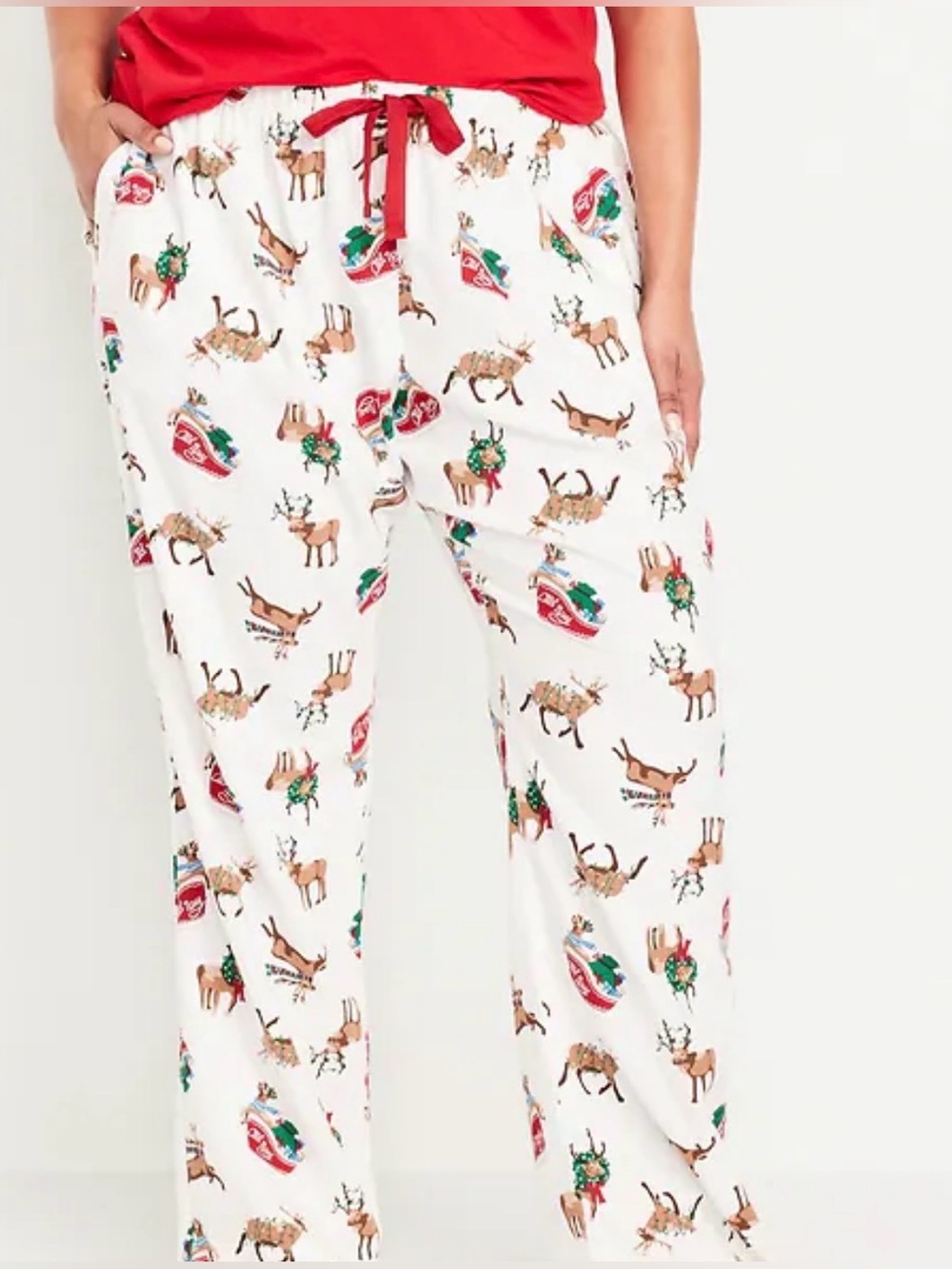 Old Navy Mid-Rise Printed Flannel Pajama Pants. Size Small